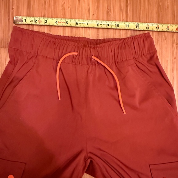 JORDAN WOMEN SPORT TUNNEL PANTS (MARS STONE / SAFETY ORANGE - Picture 13 of 16